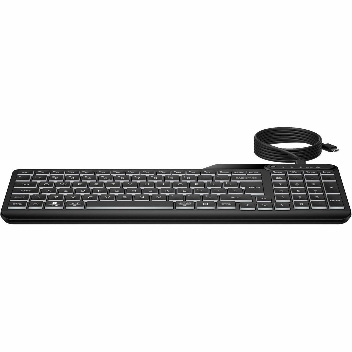 HP 405 Multi-Device Backlit Wired Keyboard (7N7C1UT) — 7N7C1UT#ABA