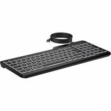 HP 405 Multi-Device Backlit Wired Keyboard (7N7C1UT) — 7N7C1UT#ABA