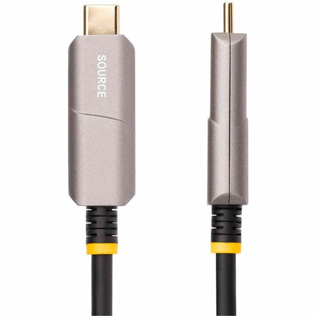 StarTech.com 50ft (15.2m) USB-C to HDMI 2.0 Active Optical Cable (AOC), 4K 60Hz, USB Type-C to HDMI Adapter Cable, CL3 Rated — 146B-USBC-HDMI4K-AOC