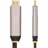 StarTech.com 50ft (15.2m) USB-C to HDMI 2.0 Active Optical Cable (AOC), 4K 60Hz, USB Type-C to HDMI Adapter Cable, CL3 Rated — 146B-USBC-HDMI4K-AOC