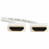 Eaton Tripp Lite Series Slim High-Speed HDMI Cable with Ethernet and Digital Video with Audio, UHD 4K 60 Hz (M/M), White, 6 ft. (1.8 m) — P569-006-SLIM-W