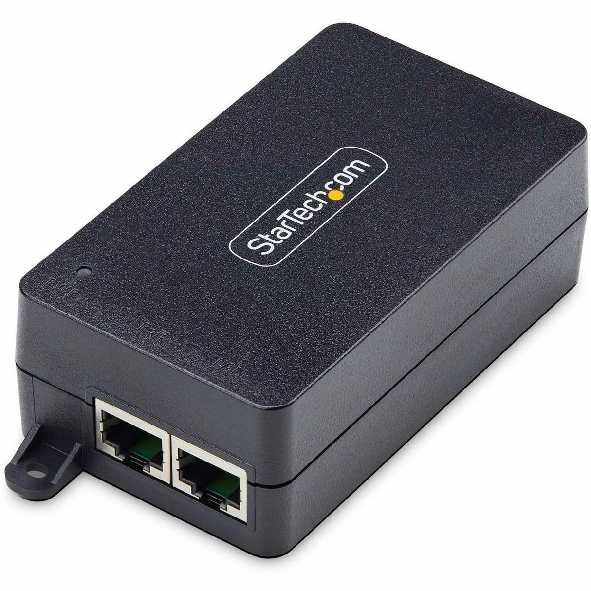 StarTech.com 1-Port Gigabit PoE+ Injector, 10M/100M/1G Ethernet, PoE/PoE+ (802.3af/802.3at), 30W Power Budget, Wall Mountable, Unmanaged — AF211C-POE-INJECTOR