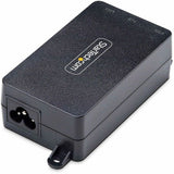 StarTech.com 1-Port Gigabit PoE+ Injector, 10M/100M/1G Ethernet, PoE/PoE+ (802.3af/802.3at), 30W Power Budget, Wall Mountable, Unmanaged — AF211C-POE-INJECTOR