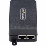 StarTech.com 1-Port Gigabit PoE+ Injector, 10M/100M/1G Ethernet, PoE/PoE+ (802.3af/802.3at), 30W Power Budget, Wall Mountable, Unmanaged — AF211C-POE-INJECTOR