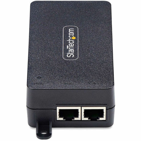 StarTech.com 1-Port Gigabit PoE+ Injector, 10M/100M/1G Ethernet, PoE/PoE+ (802.3af/802.3at), 30W Power Budget, Wall Mountable, Unmanaged — AF211C-POE-INJECTOR