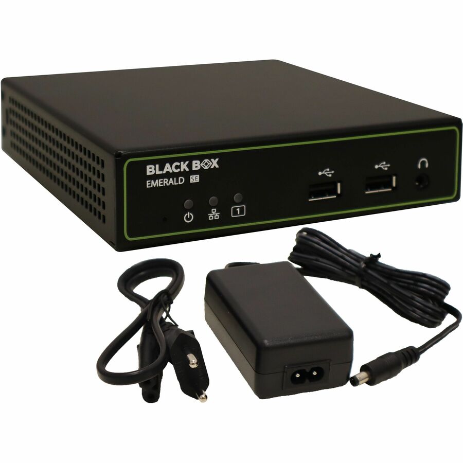Black Box Emerald SE KVM-over-IP - DisplayPort, USB 2.0, Audio, RJ45 — EMD2000SE-DP-R