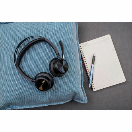 Poly Voyager Focus 2 USB-C-C Headset +USB-C/A Adapter + Charging Stand — 9T9J5AA#AC3
