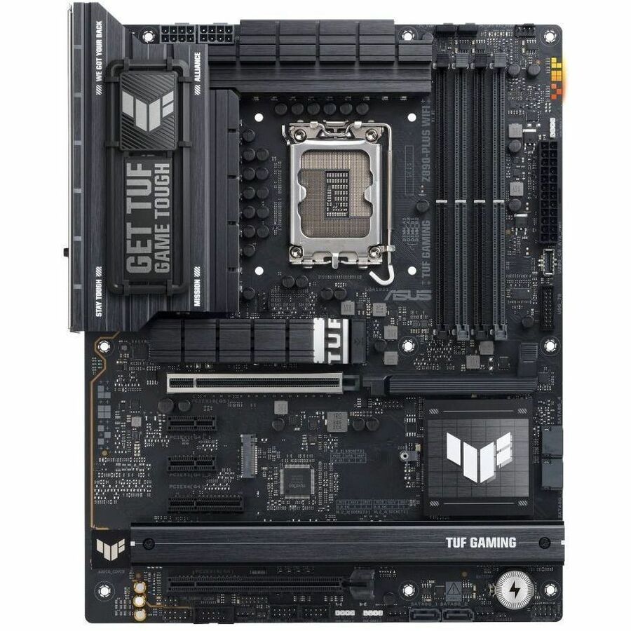Asus GAMINGZ890-PLUS WIFI Gaming Desktop Motherboard - Intel Z890 Chipset - Socket LGA-1851 - ATX — TUF GAMINGZ890-PLUS WIFI