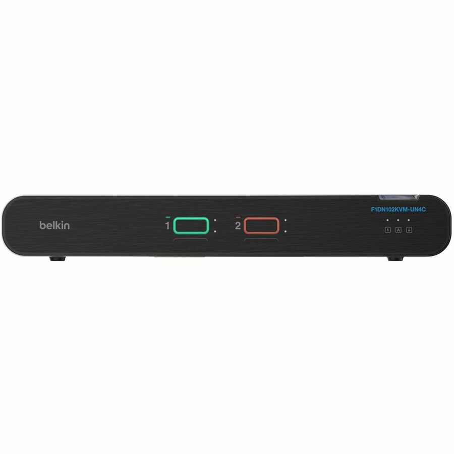 Belkin Cybersecurity and Secure KVM IsoClave RED/BLACK Secure KVM Switch, 2-Port Single Head — F1DN102KVM-UN4C