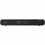 Belkin Cybersecurity and Secure KVM IsoClave RED/BLACK Secure KVM Switch, 2-Port Single Head — F1DN102KVM-UN4C