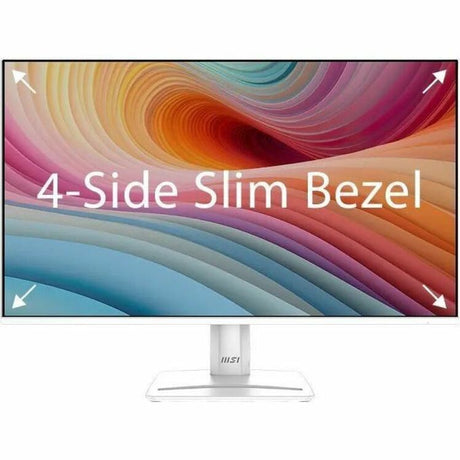 MSI Pro PRO MP275W E2 27" Class Full HD LCD Monitor - 16:9 - Matte White — ProMP275WE2