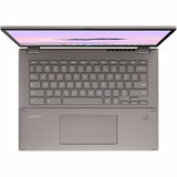 Asus Chromebook Plus Enterprise CM3401 CM3401FFA-GE388T-S 14" Touchscreen Convertible 2 in 1 Chromebook - WUXGA - AMD Ryzen 3 7320C - 8 GB - 128 GB SSD - Zinc — CM3401FFA-GE388T-S
