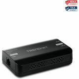 TRENDnet 10G PoE++ Injector, TPE-318GI, Converts a NonPoE Port to A PoE++ 10G Port, Supplies PoE (15.4W), PoE+ (30W), or PoE++ (90W) — TPE-318GI