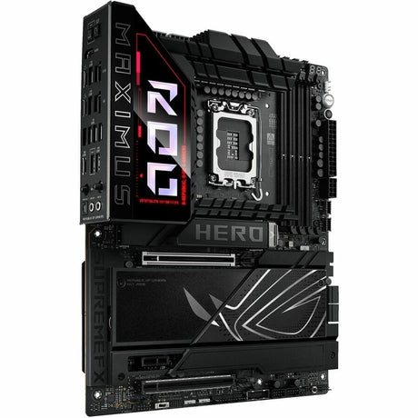 Asus ROG MAXIMUS Z890 HERO Gaming Desktop Motherboard - Intel Z890 Chipset - Socket LGA-1851 - ATX — ROG MAXIMUS Z890 HERO