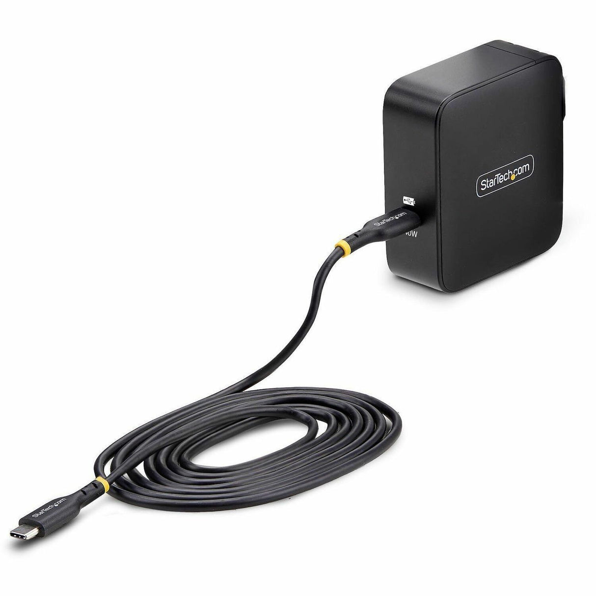 StarTech.com 140W USB-C Wall Charger, USB-IF Certified, PD 3.1 Portable GaN Charging Power Adapter, 6ft/1.8m USB-C to USB-C Cable — 1014GCN-WALL-CHARGER