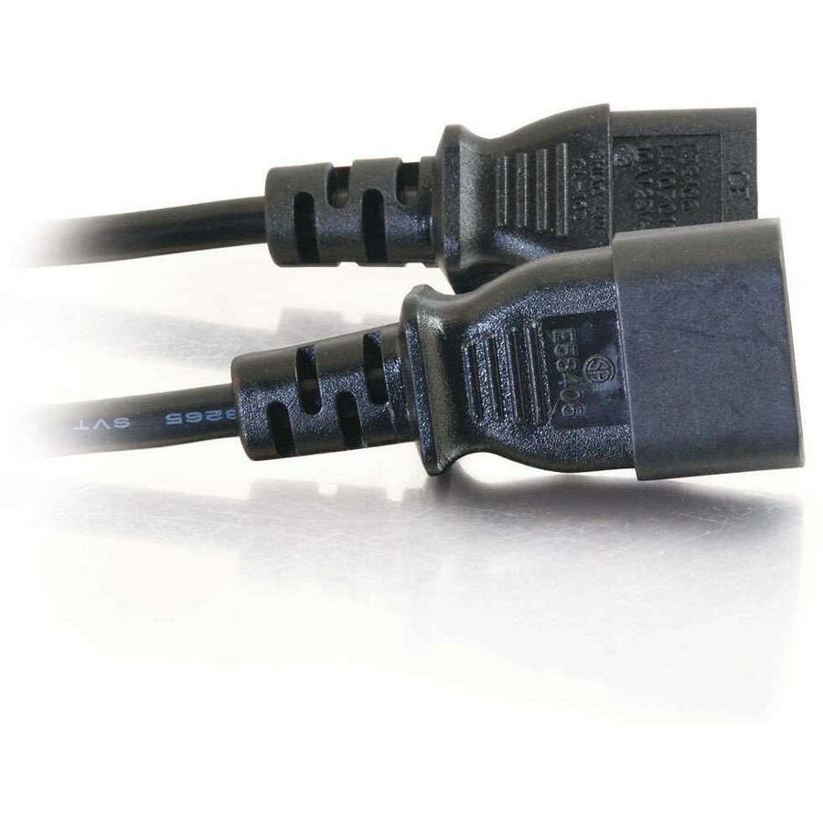 C2G 6ft Computer Power Extension Cord - 16 AWG - 250 Volt — 29967