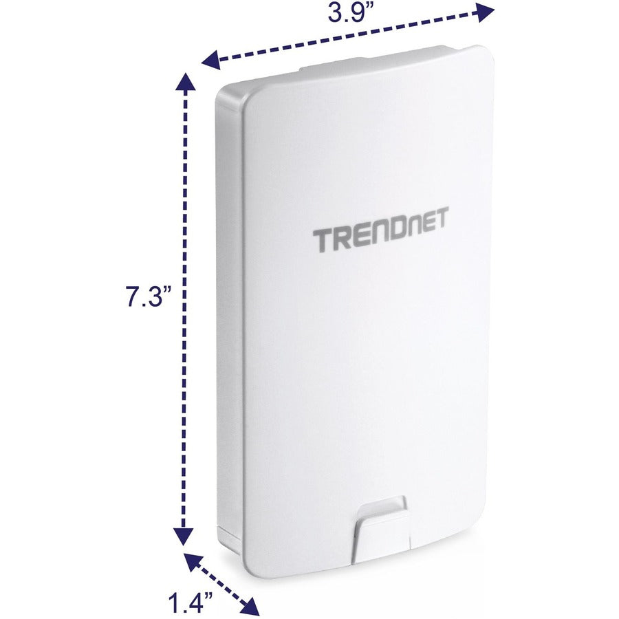 TRENDnet 14 DBI Wi-Fi AC867 Outdoor Directional PoE Access Point; 14 DBI Directional Antennas; for Point-to-Point Wi-Fi Bridging Applications; 5 GHz; AC867; TEW-840APBO