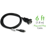 Plugable USB C to VGA Cable - Connect Your USB-C or Thunderbolt 3 Laptop to VGA Displays up to 1920x1080@60Hz — USBC-VGA-CABLE
