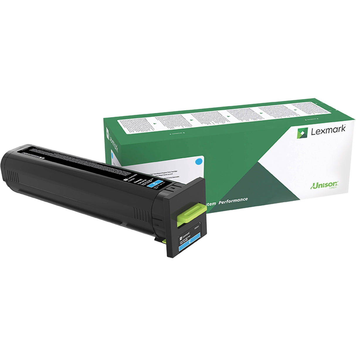 Lexmark Unison Original High Yield Laser Toner Cartridge - Cyan - 1 Each — 82K0HCG