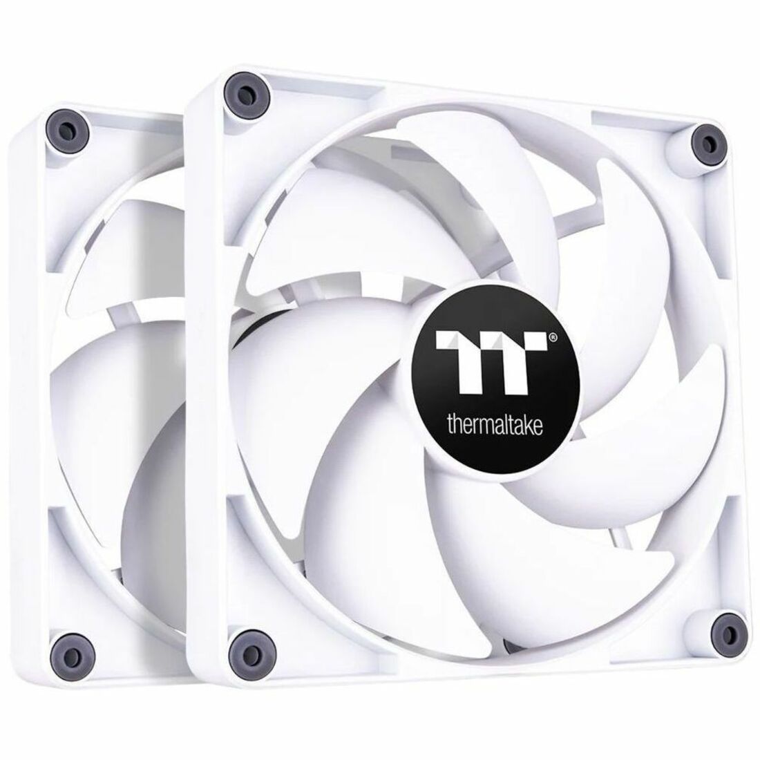 Thermaltake CT120 PC Cooling Fan White (2-Fan Pack) - 2 Pack — CL-F151-PL12WT-A