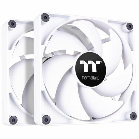 Thermaltake CT120 PC Cooling Fan White (2-Fan Pack) - 2 Pack — CL-F151-PL12WT-A