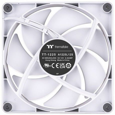 Thermaltake CT120 PC Cooling Fan White (2-Fan Pack) - 2 Pack — CL-F151-PL12WT-A