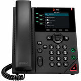 Poly VVX 350 IP Phone - Corded - Corded - Desktop, Wall Mountable - Black — 89B69AA#ABA