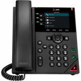 Poly VVX 350 IP Phone - Corded - Corded - Desktop, Wall Mountable - Black — 89B69AA#ABA