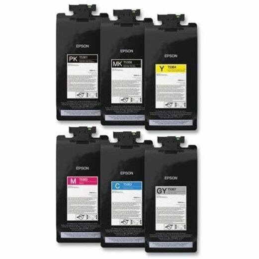 Epson UltraChrome PRO6 T53E Original High Yield Inkjet Ink Cartridge - Photo Black Pack — T53E120