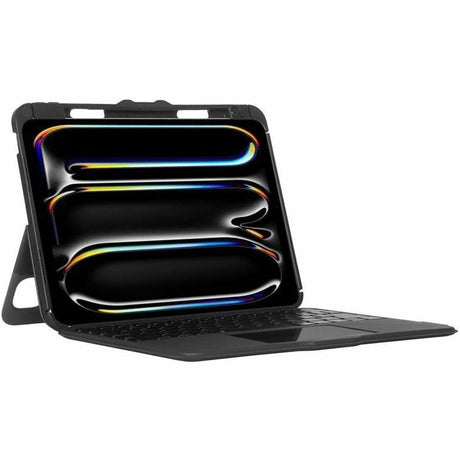 Targus Versavu THZ988US Keyboard/Cover Case (Folio) for 11" Apple iPad Pro 11 (2024) Tablet - Black — THZ988US