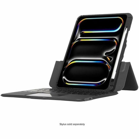 Targus Versavu THZ988US Keyboard/Cover Case (Folio) for 11" Apple iPad Pro 11 (2024) Tablet - Black — THZ988US