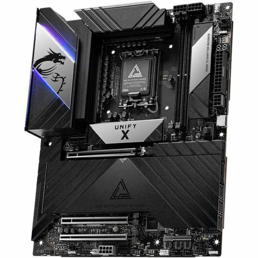 MSI MEG Z890 UNIFY-X Gaming Desktop Motherboard - Intel Z890 Chipset - Socket LGA-1851 - ATX — Z890UNIFYX