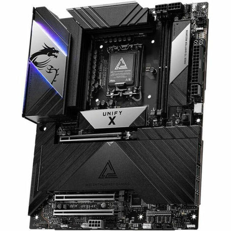 MSI MEG Z890 UNIFY-X Gaming Desktop Motherboard - Intel Z890 Chipset - Socket LGA-1851 - ATX — Z890UNIFYX
