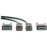 Eaton Tripp Lite Series 8K HDMI Fiber Active Optical Cable (AOC) with Detachable Connectors (M/M) - 8K UHD @ 60 Hz, HDR, HDCP 2.3, Black, 20 m (66 ft.) — P568FMM-20M-8K6
