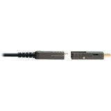 Eaton Tripp Lite Series 8K HDMI Fiber Active Optical Cable (AOC) with Detachable Connectors (M/M) - 8K UHD @ 60 Hz, HDR, HDCP 2.3, Black, 20 m (66 ft.) — P568FMM-20M-8K6