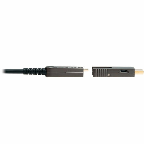 Eaton Tripp Lite Series 8K HDMI Fiber Active Optical Cable (AOC) with Detachable Connectors (M/M) - 8K UHD @ 60 Hz, HDR, HDCP 2.3, Black, 20 m (66 ft.) — P568FMM-20M-8K6