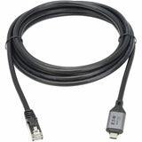 Eaton Tripp Lite Series USB-C to RJ45 Gigabit Ethernet Cable (M/M) - USB 3.2 Gen 1, 3 m (9.8 ft.) — U436-03M