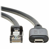 Eaton Tripp Lite Series USB-C to RJ45 Gigabit Ethernet Cable (M/M) - USB 3.2 Gen 1, 3 m (9.8 ft.) — U436-03M