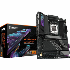 Aorus Ultra Durable X870E AORUS ELITE WIFI7 Gaming Desktop Motherboard - AMD X870E Chipset - Socket AM5 - ATX — X870E A ELITE WIFI7