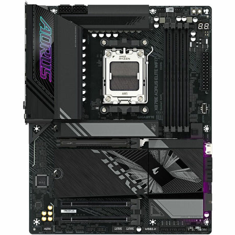 Aorus Ultra Durable X870E AORUS ELITE WIFI7 Gaming Desktop Motherboard - AMD X870E Chipset - Socket AM5 - ATX — X870E A ELITE WIFI7