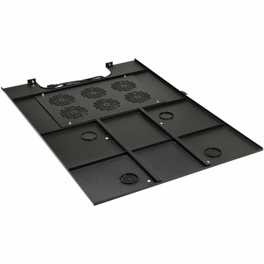 Eaton Tripp Lite Series SmartRack Roof-Mounted Fan Panel for Deep and Wide Rack Enclosure Cabinets - 6 120V Fans, 630 CFM, 5-15P Plug — SRFANROOFDPWD