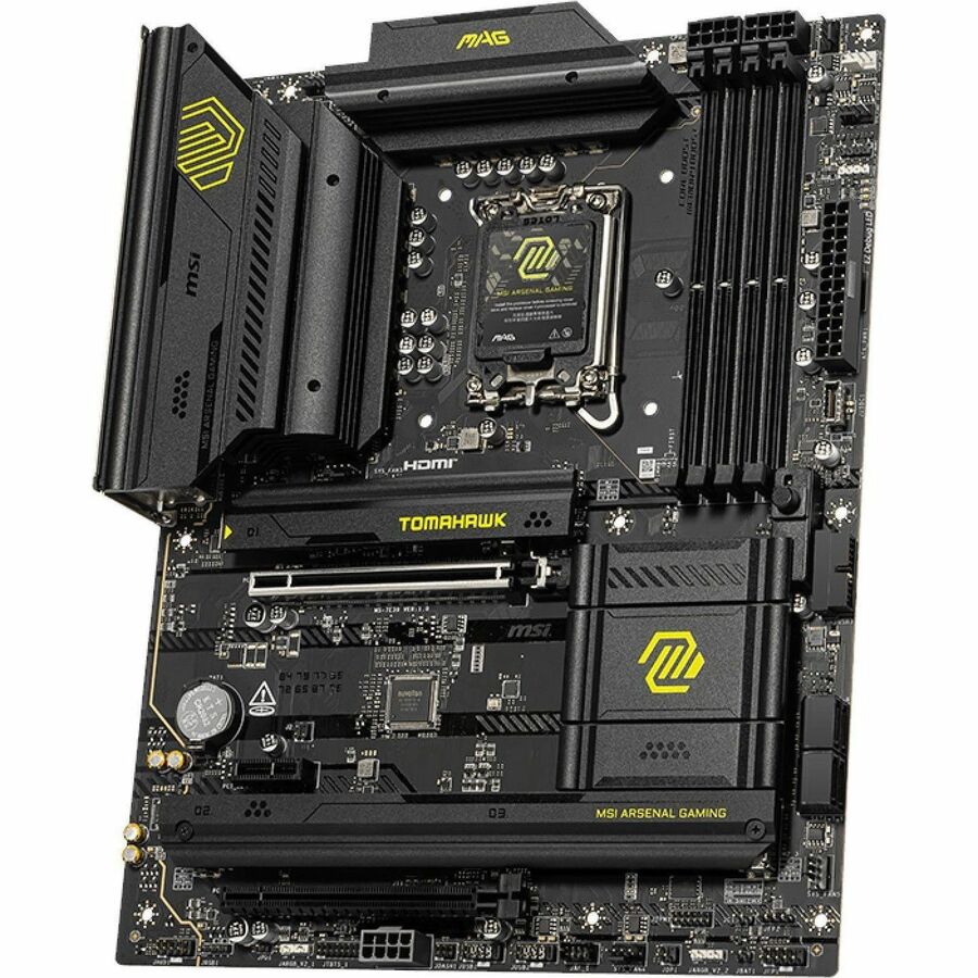 MSI MAG B860 TOMAHAWK WIFI Gaming Desktop Motherboard - Intel B860 Chipset - Socket LGA-1851 - ATX — B860TOMAHAWKWIFI