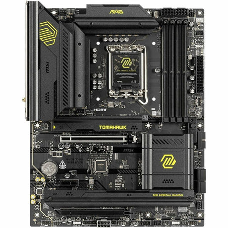 MSI MAG B860 TOMAHAWK WIFI Gaming Desktop Motherboard - Intel B860 Chipset - Socket LGA-1851 - ATX — B860TOMAHAWKWIFI