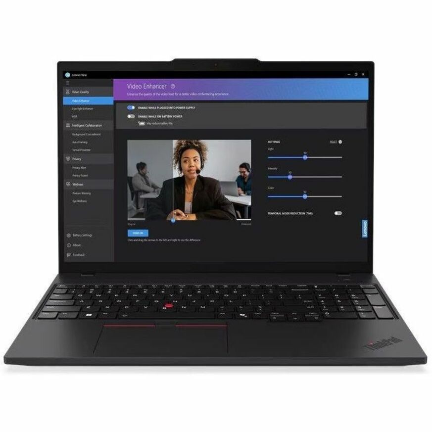 Lenovo ThinkPad T16 Gen 3 21MN005KUS 16" Notebook - WUXGA - Intel Core Ultra 5 135U - vPro Technology - 16 GB - 256 GB SSD - English Keyboard - Black — 21MN005KUS