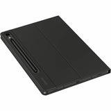 Samsung Book Cover Keyboard/Cover Case (Book Fold) Samsung Galaxy Tab S9, Galaxy Tab S9 FE Tablet - Black — EF-DX720UBEGUJ