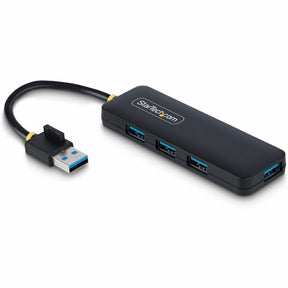StarTech.com StarTech.com 4-Port USB-A Hub, 5Gbps, Bus Powered, Small Travel Mini USB Hub, Multi-Port USB 3.0 Splitter, Portable USB Hub — H5A4A-USB-HUB
