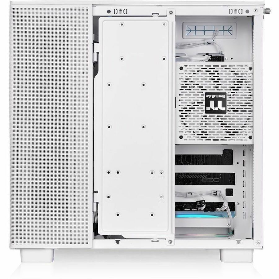 Thermaltake View 380 XL TG ARGB Snow Mid Tower Chassis — CA-11E-00M6WN-00