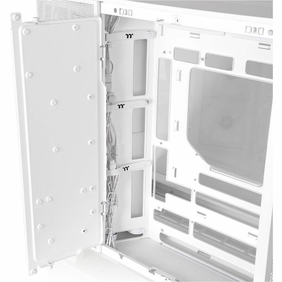 Thermaltake View 380 XL TG ARGB Snow Mid Tower Chassis — CA-11E-00M6WN-00