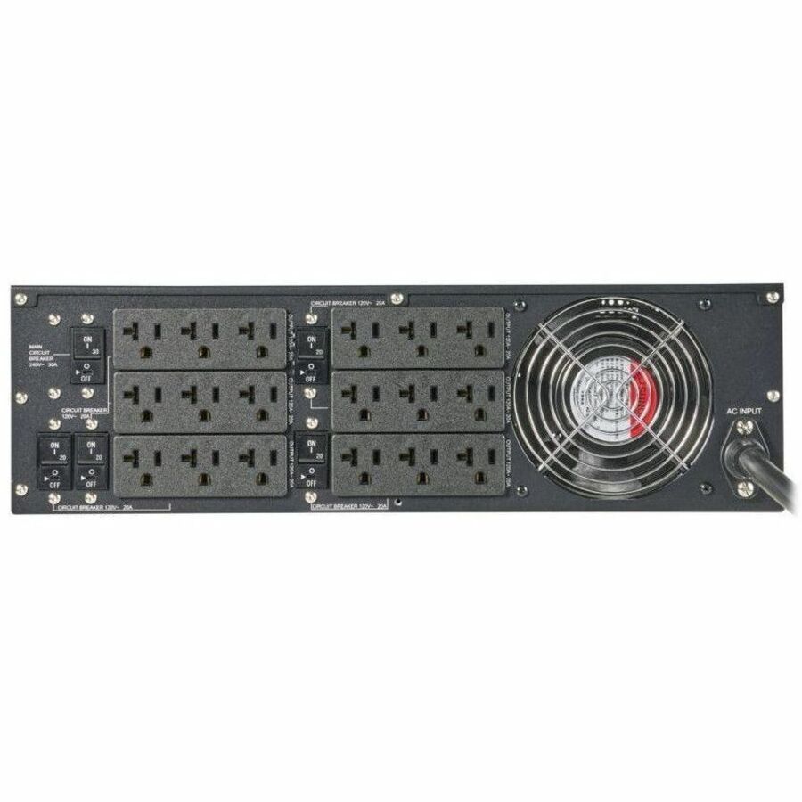 Eaton 9PX G2 5kVA 120V Step-Down Transformer - 18 NEMA 5-20R Outlets, 60 Hz, L6-30P Input, 3 ft. Cord, 3U Rack/Tower — 9PXTFMR5G2