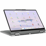 Lenovo 14IRU10 83LL000FUS 14" Touchscreen Convertible 2 in 1 Chromebook - WUXGA - Intel Core 5 120U - 8 GB - 128 GB Flash Memory - English Keyboard - Luna Gray — 83LL000FUS